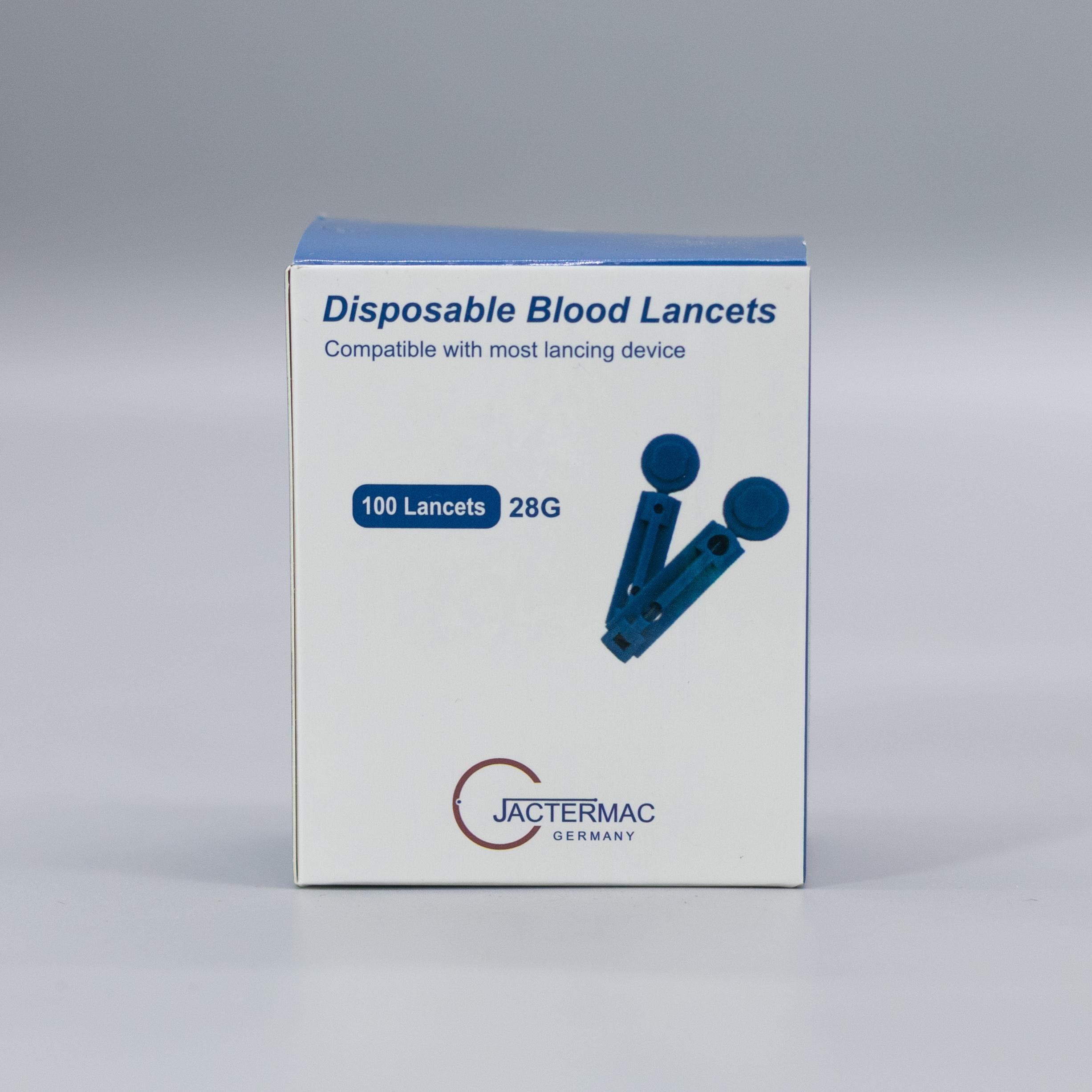 Jactermac Blood Lancets 100's