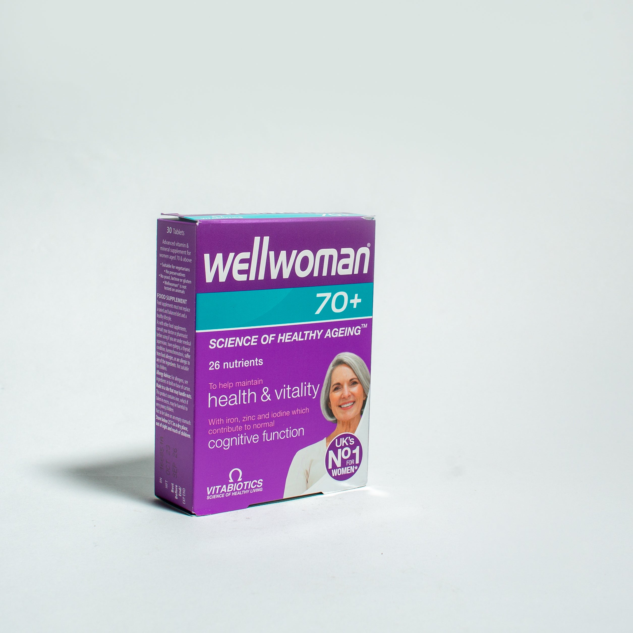 Wellwoman 70+ Plus Tabs 30`s