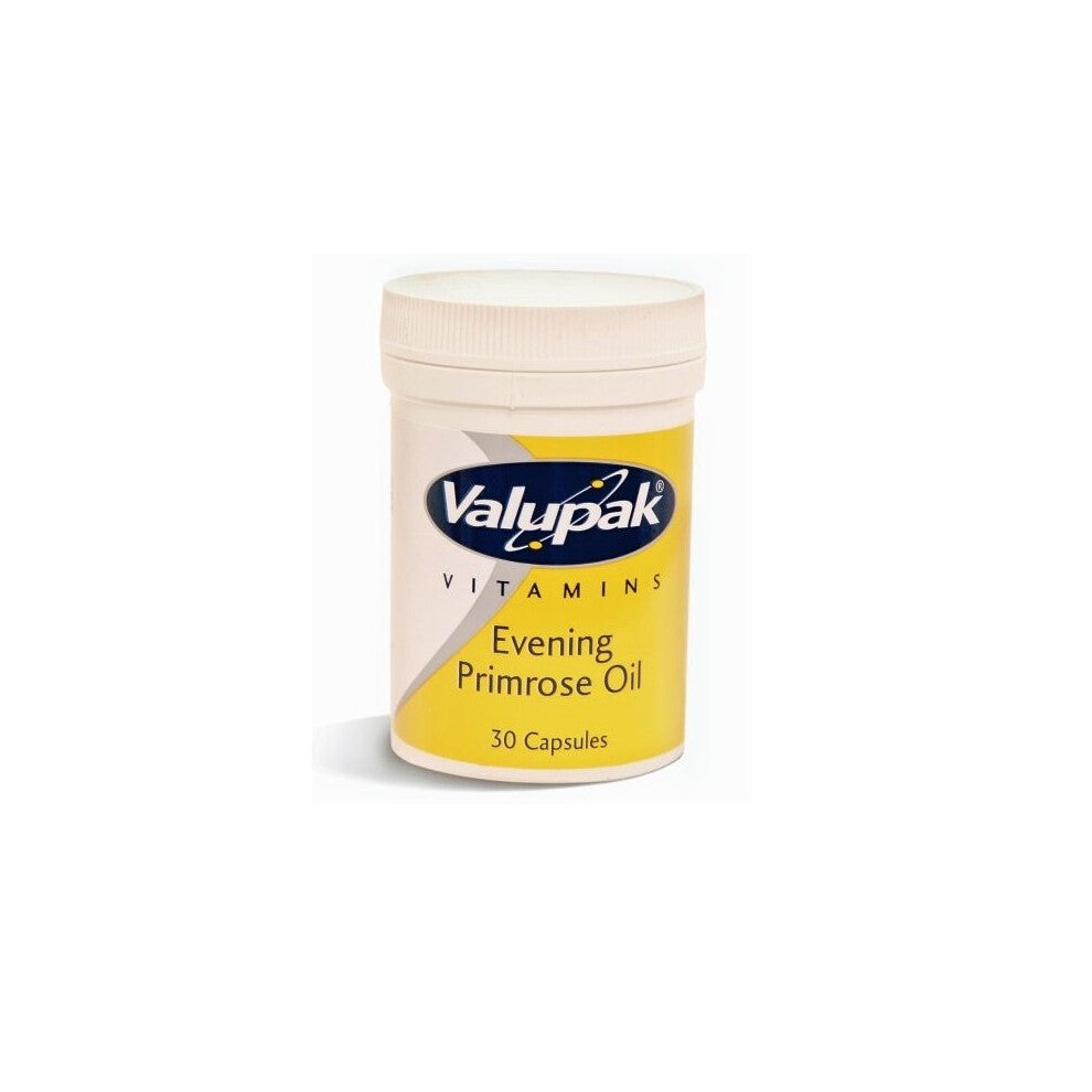 Valupak Evening Primrose Oil 500mg 30's