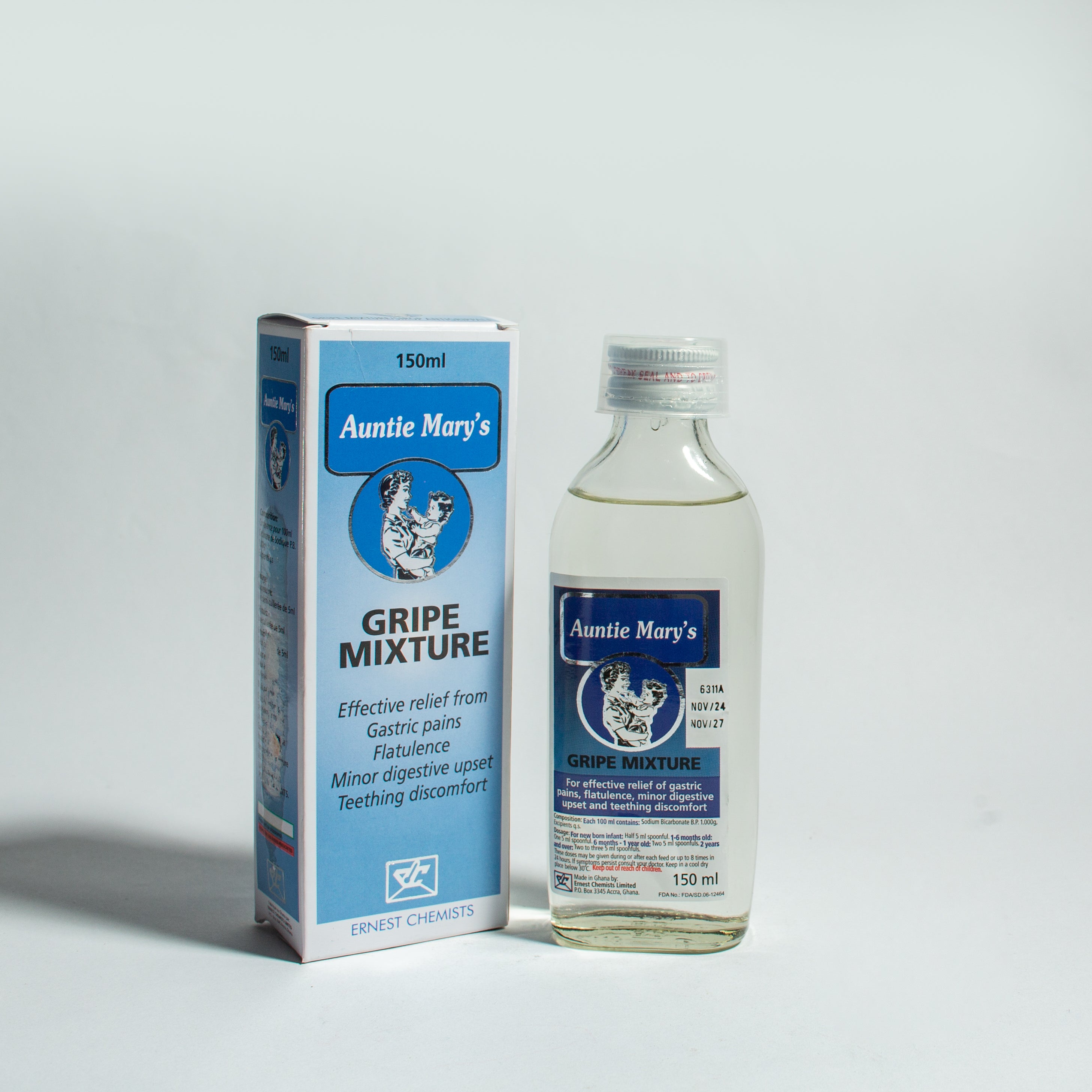 Auntie Mary Gripewater 150ml