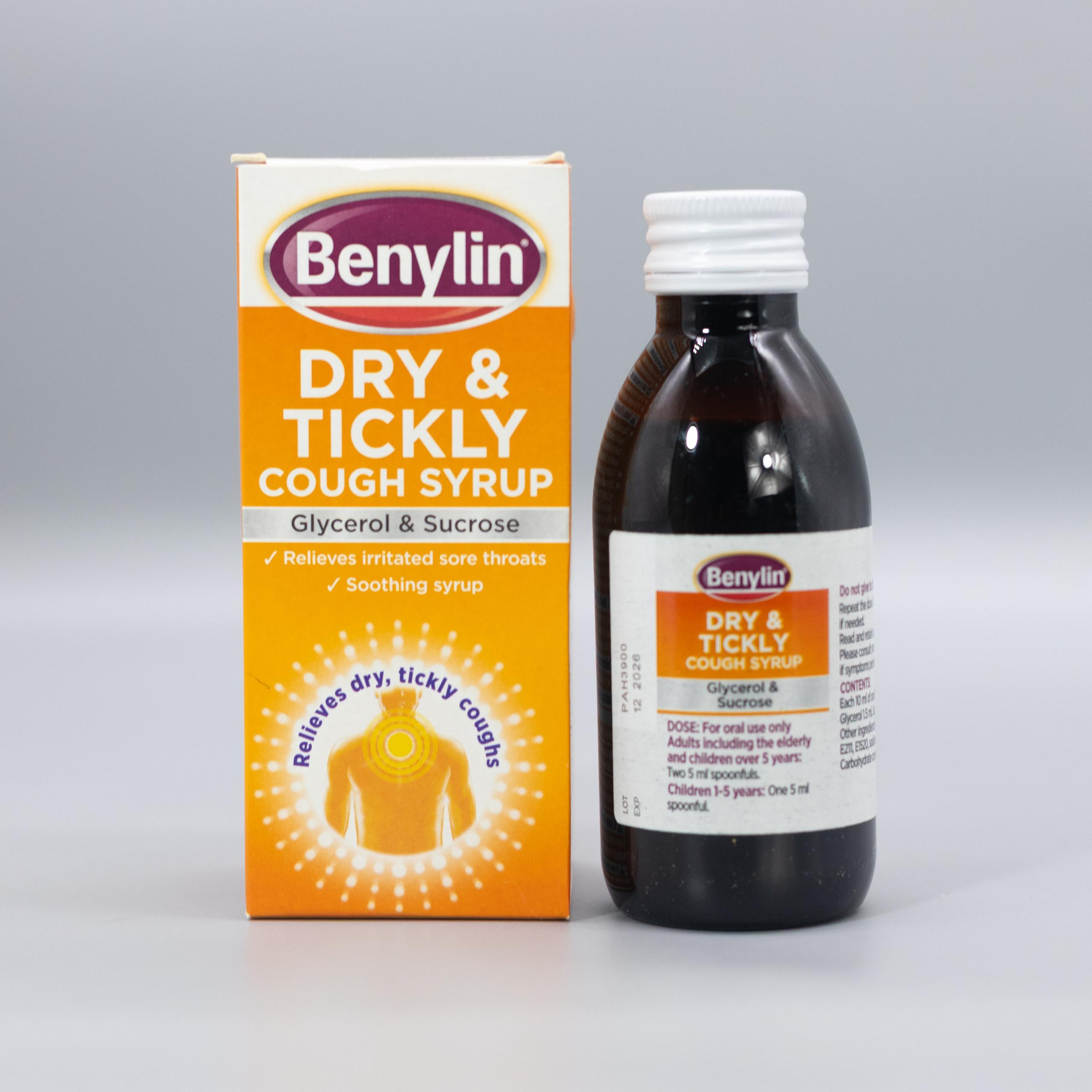 Benylin Dry & Tickly Cough 150ml Syrup McNeil
