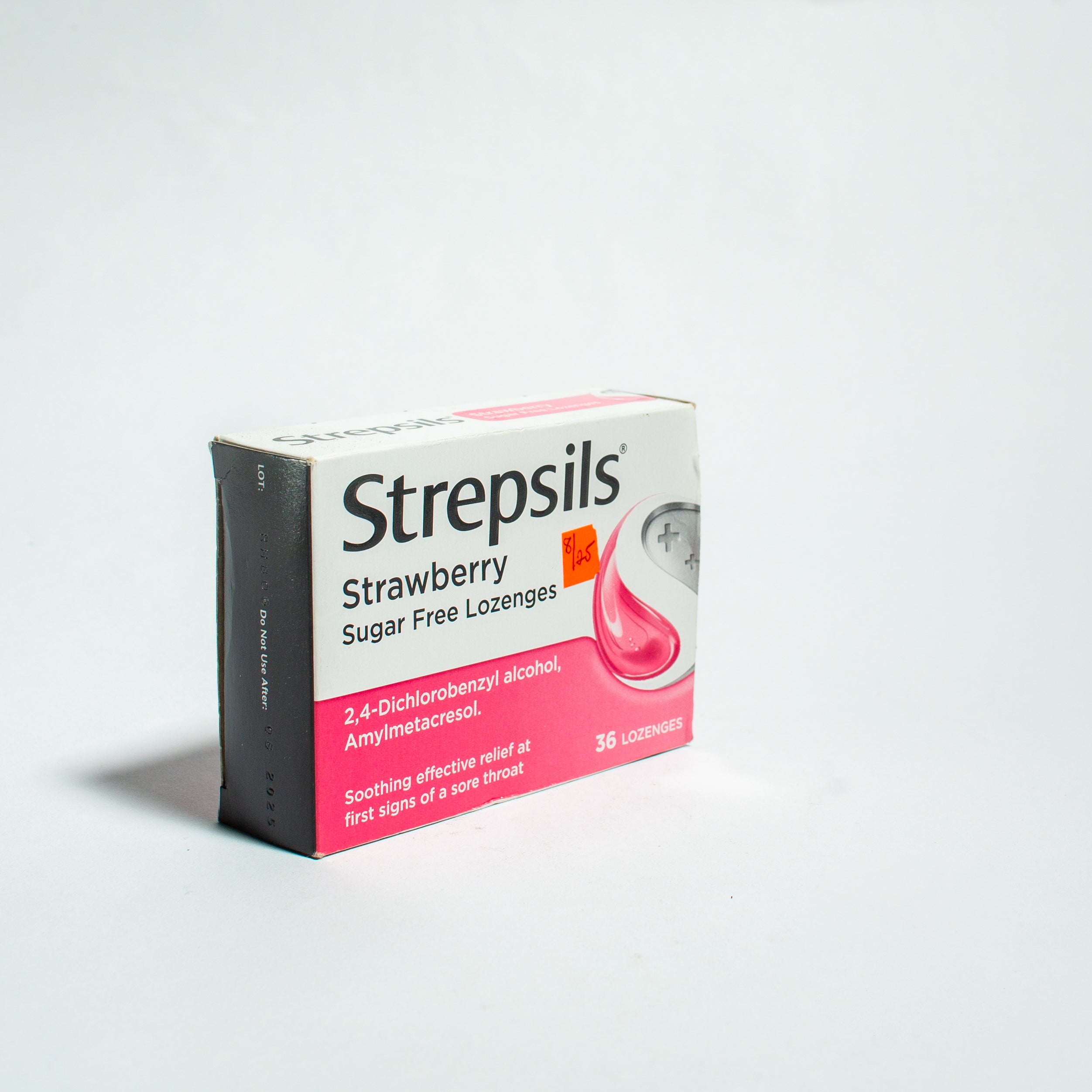 Strepsils Strawberry Lozenges 36's
