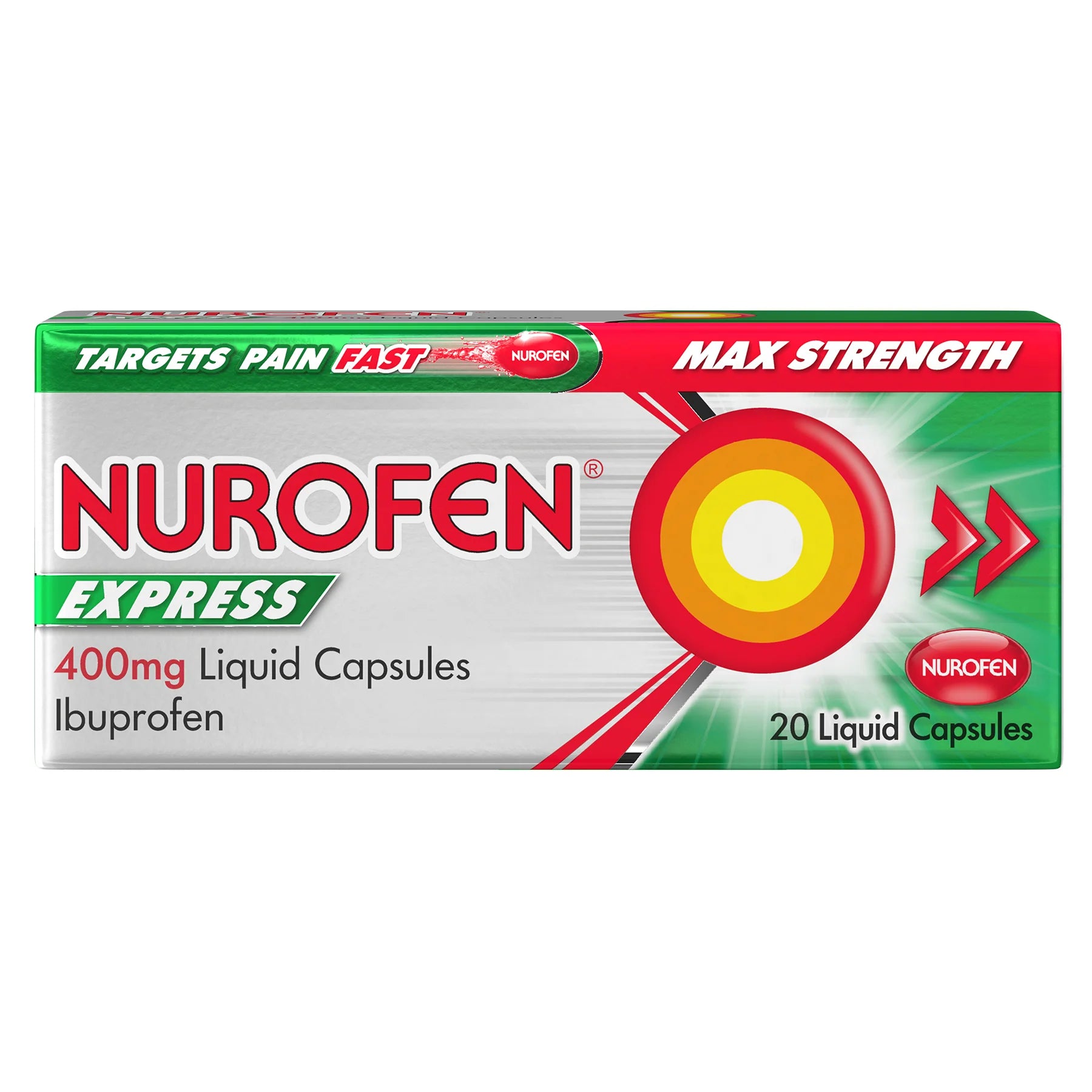 Nurofen Express 400mg Cap 20's