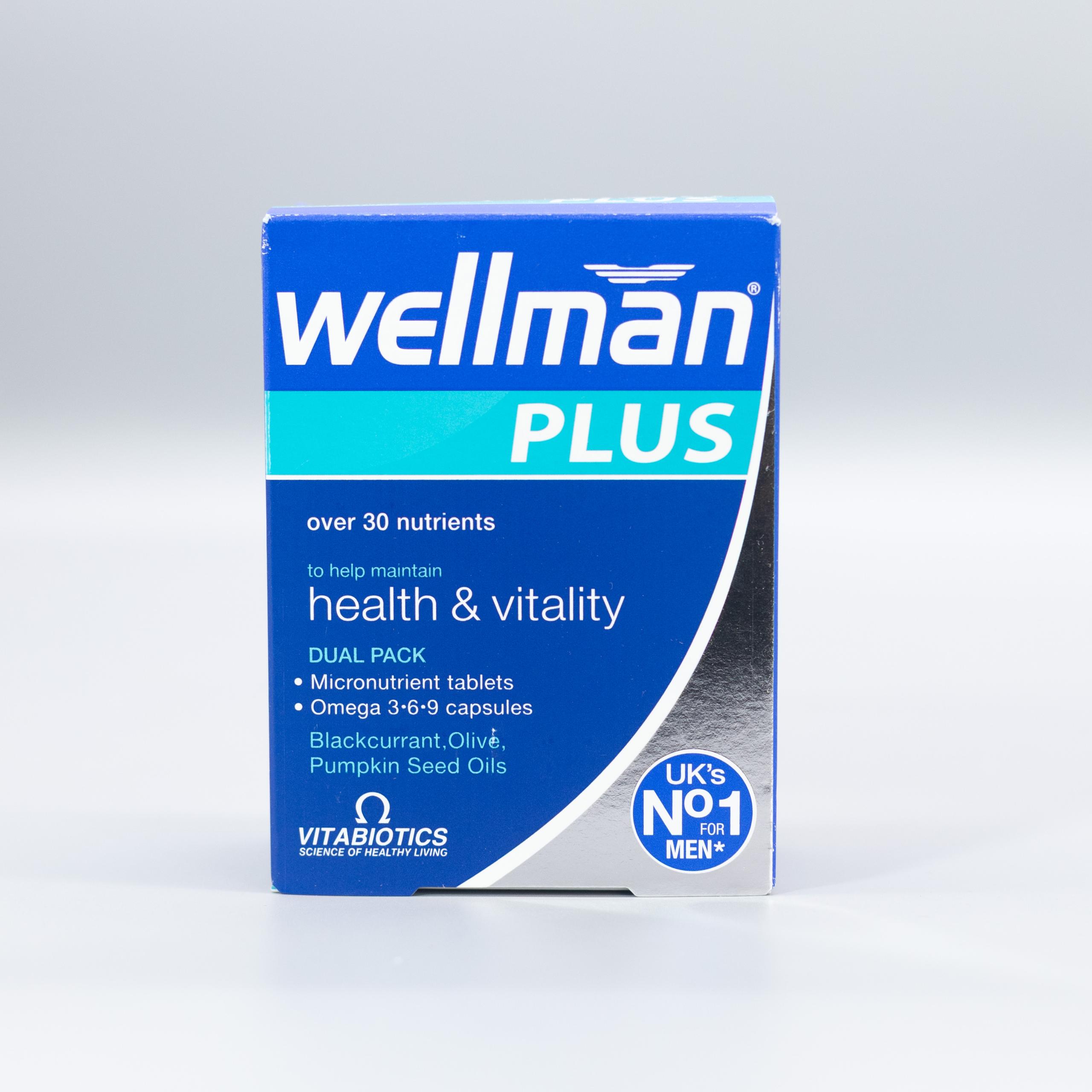 Wellman Plus Omega 3.6.9 56 Tab 56's