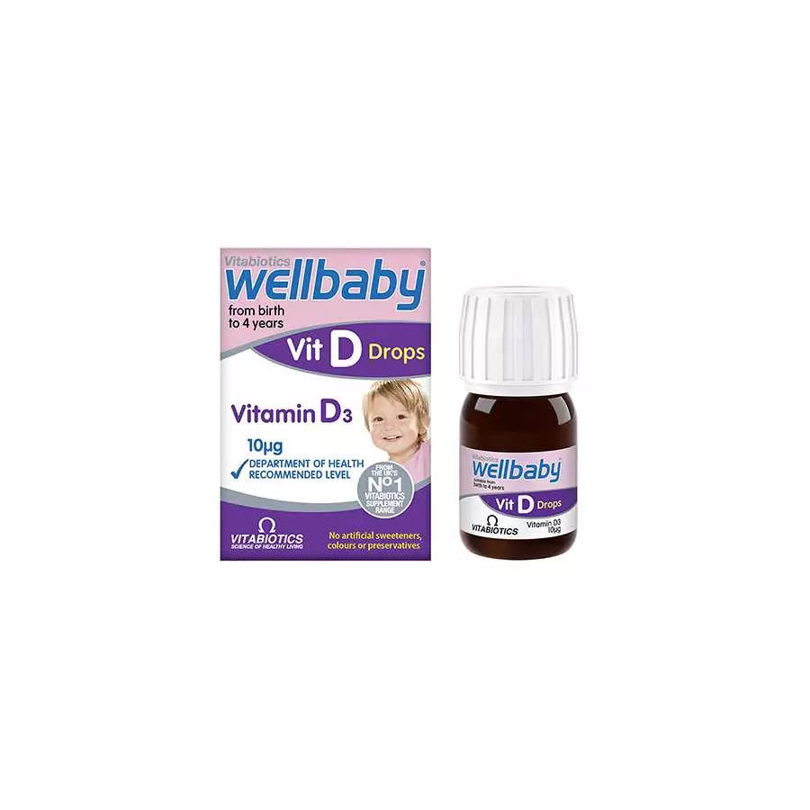 Wellbaby Vit D Drops 30ml