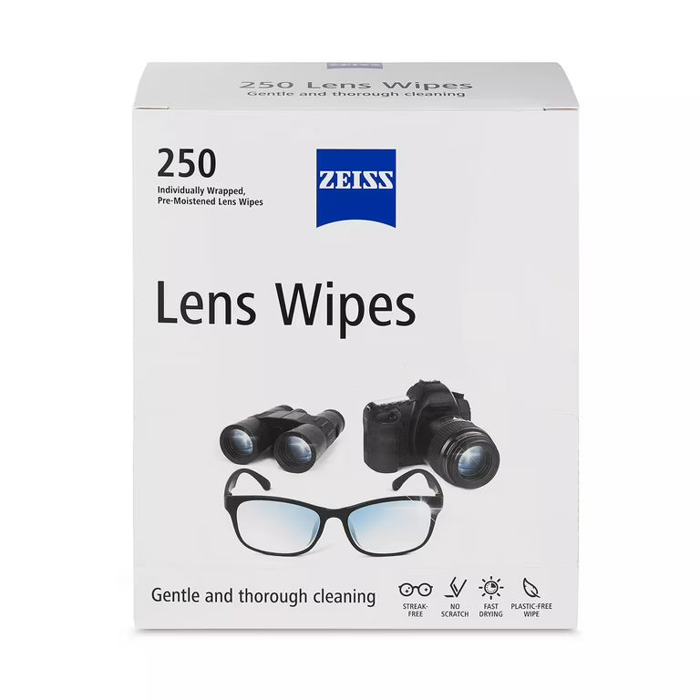 Zeiss Lens Wipes 250's