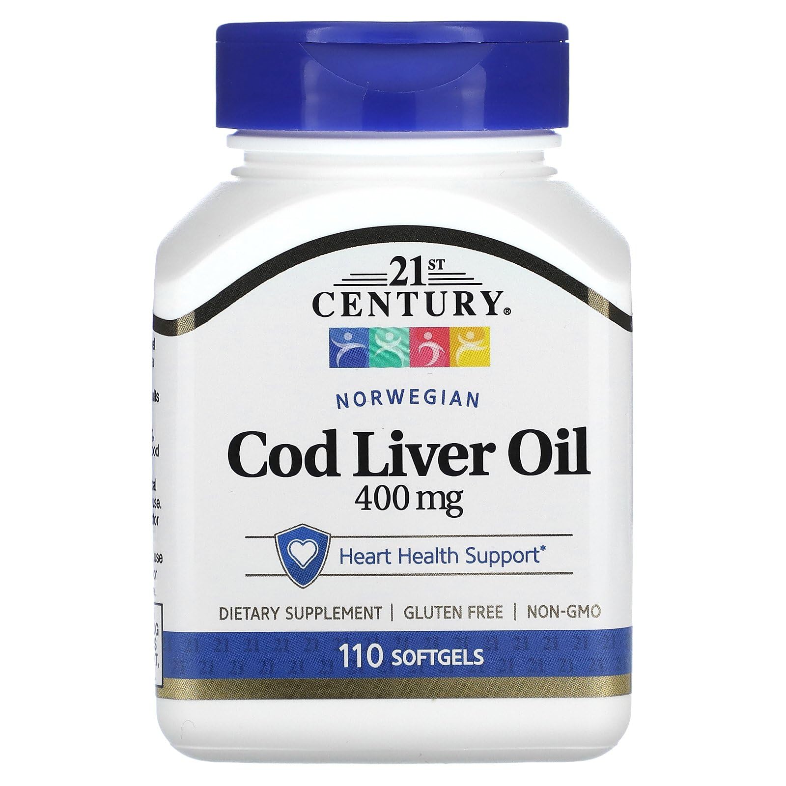 21ST Century Norwegian Cod Liver Oil Cap 110's